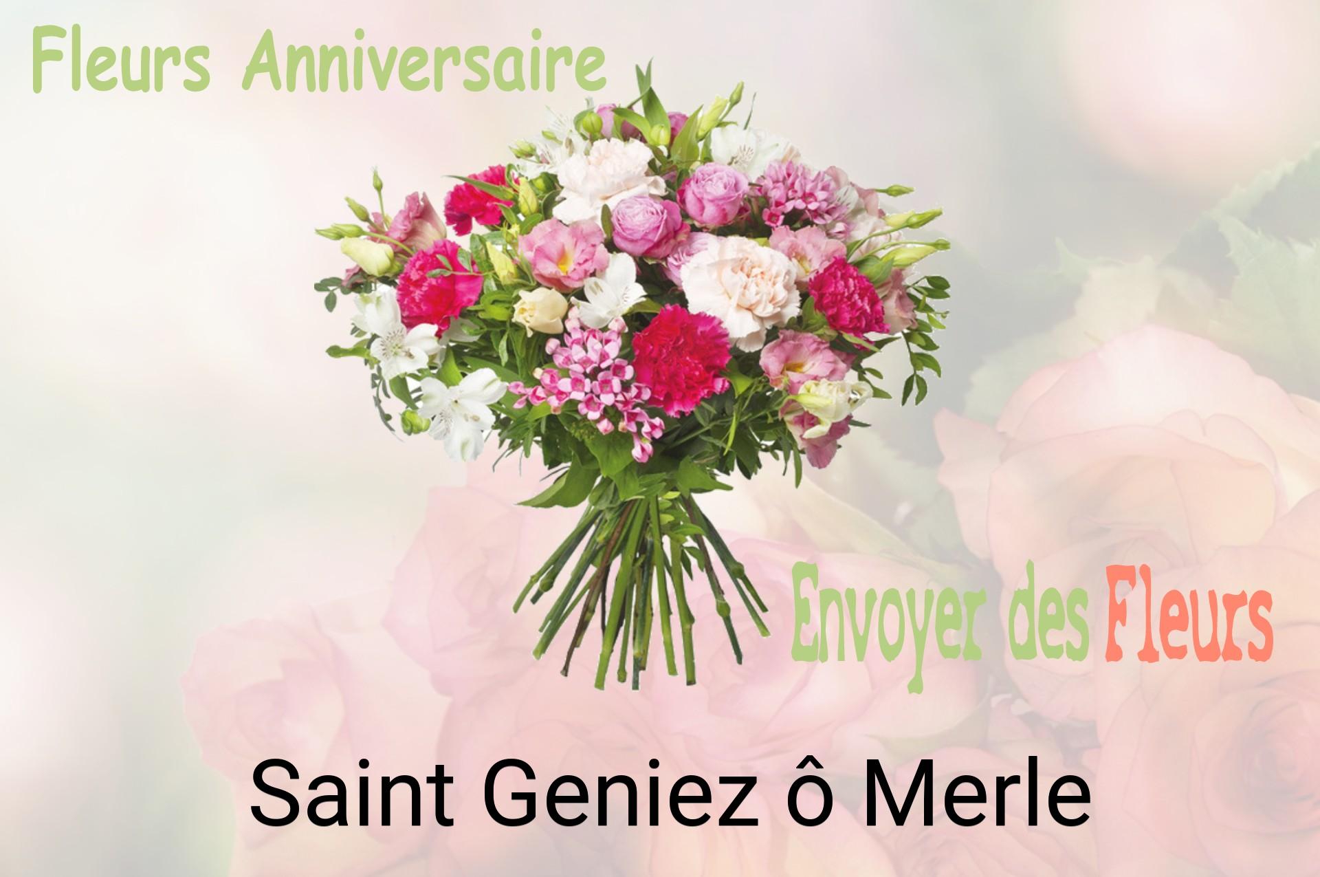 Bouquet de fleurs d’anniversaire livré à Saint-Geniez-ô-Merle