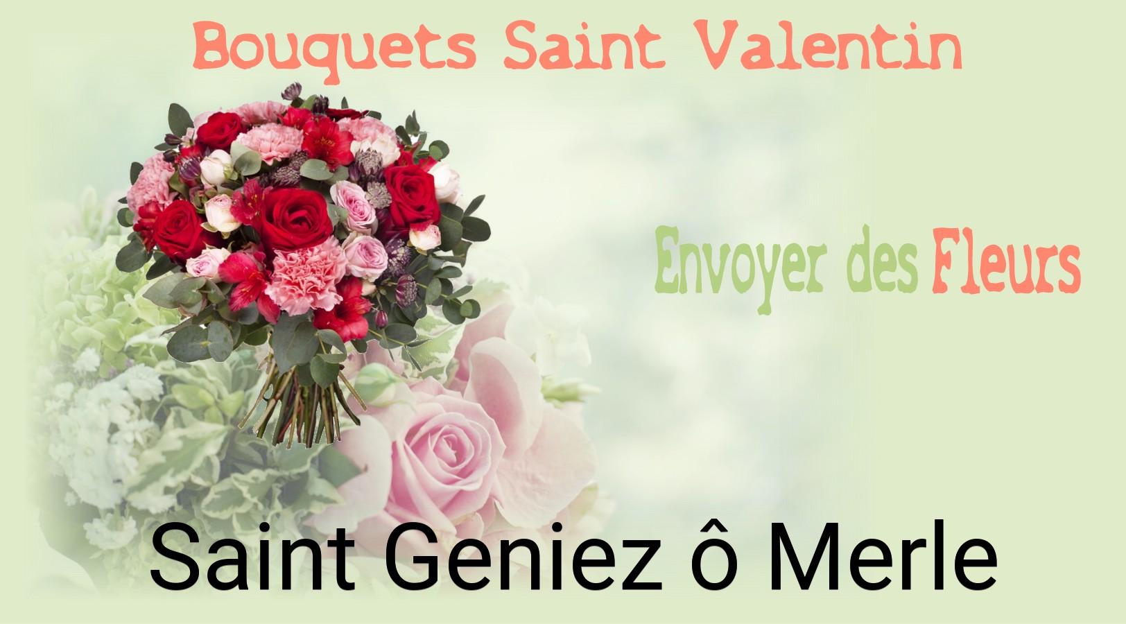 Roses de Saint-Valentin livrées à Saint-Geniez-ô-Merle